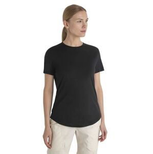 Dámské merino triko krátký rukáv ICEBREAKER Wmns Merino 125 Cool-Lite™ Sphere III SS Tee, Black velikost: L