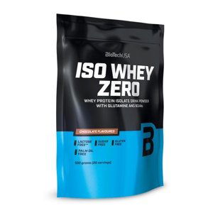 Biotech USA BioTechUSA Iso Whey Zero 500 g - vanilka  VÝPRODEJ (POŠK. OBAL)