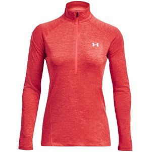 Lehká dámská mikina Under Armour New Tech 1/2 Zip - Twist - beta - XL - 1320128-628