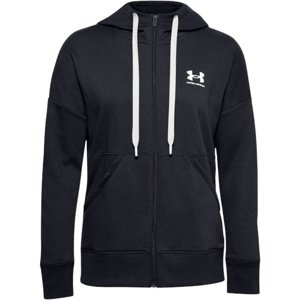 Dámská mikina Under Armour Rival Fleece FZ Hoodie - black - XXL - 1356400-001