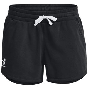 Dámské kraťasy Under Armour Rival Fleece Short - black - M - 1376257-001