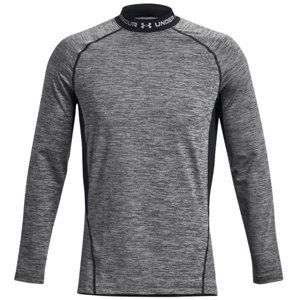 Pánské funkční tričko Under Armour CG Armour Twist Mock - mod gray - XL - 1379820-011