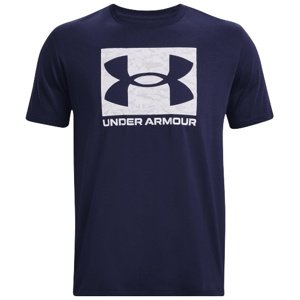 Pánské triko Under Armour ABC CAMO BOXED LOGO SS - midnight navy - XL - 1361673-410