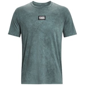 Pánské tričko Under Armour Elevated Core Wash SS - pitch gray - S - 1379552-012