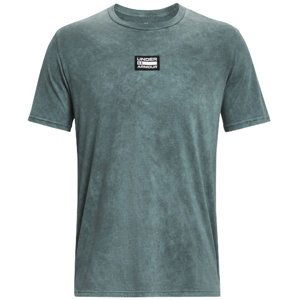 Pánské tričko Under Armour Elevated Core Wash SS - pitch gray - M - 1379552-012