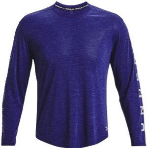 Pánské běžecké tričko Under Armour Anywhere Longsleeve - sonar blue - M - 1379010-469