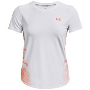 Dámské běžecké tričko Under Armour Iso-Chill Laser Tee II - white - XS - 1376818-100