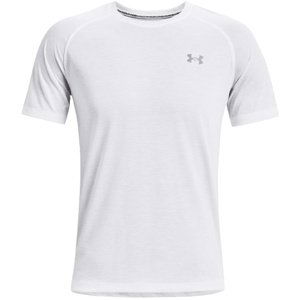 Pánské tričko Under Armour Streaker SS - white - M - 1361469-100