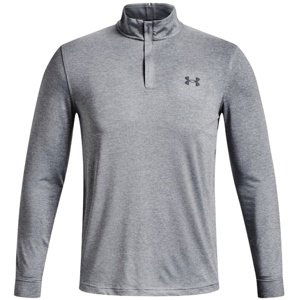 Pánská lehká mikina Under Armour Playoff 1/4 Zip - steel - XXL - 1370155-035