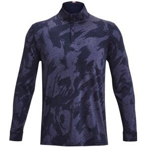 Pánská lehká mikina Under Armour Playoff Jacq 1/4 Zip - midnight navy - XXL - 1381003-410