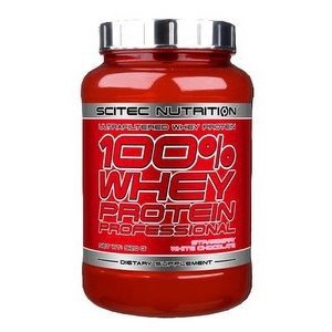 Scitec Nutrition Scitec 100% Whey Protein Professional 920 g - vanilka/lesní plody