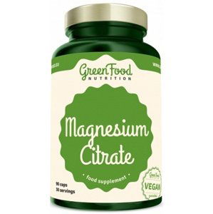 GreenFood Magnesium Citrate 90 kapslí