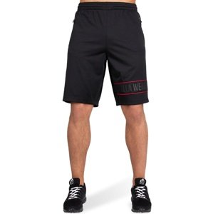 Gorilla Wear Pánské šortky Branson Black/red - S