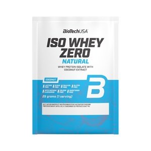 Biotech USA BiotechUSA Iso Whey Zero Natural 25 g - jahoda