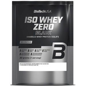 Biotech USA BioTechUSA Iso Whey Zero BLACK 30 g - jahoda