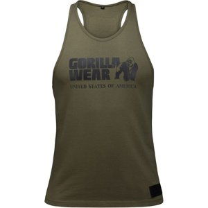 Gorilla Wear Pánské tílko Classic Tank Top Army Green - XL