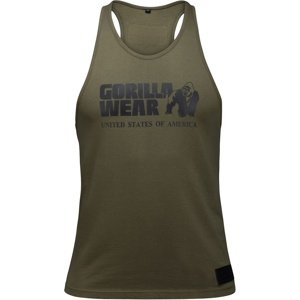 Gorilla Wear Pánské tílko Classic Tank Top Army Green - S