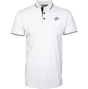 Gorilla Wear Pánské polo tričko Delano Polo White/Black - XXL