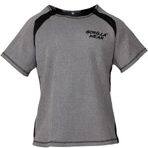 Gorilla Wear Augustine Old School Work Out Top Grey - S/M