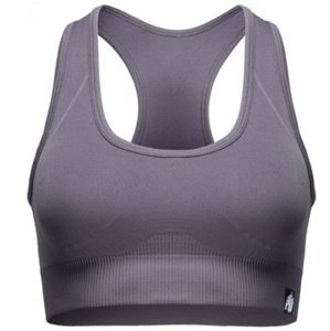 Gorilla Wear Yava Seamless sportovní podprsenka šedá - XS/S