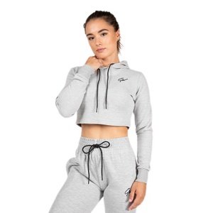 Gorilla Wear Dámský Pixley Crop Top Hoodie Gray - M