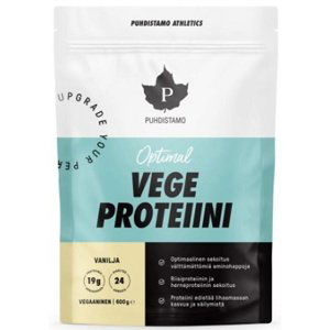 Puhdistamo Optimal Vegan Protein 600 g - Jahoda