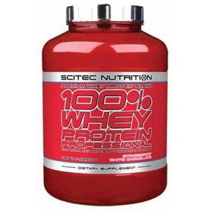 Scitec Nutrition Scitec 100% Whey Protein Professional 2350 g - vanilka/lesní plody