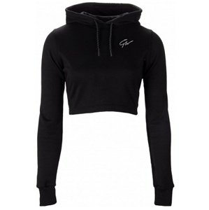 Gorilla Wear Dámský Pixley Crop Top Hoodie Black - S