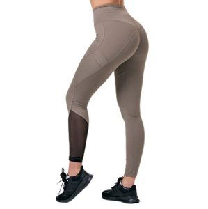 Nebbia Fit & Smart legíny s vysokým pasem 572 mocha - M