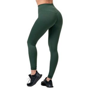 Nebbia Classic Hero legíny s vysokým pasem 570 dark green - S