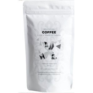 BrainMax Coffee BIO káva s medicinálními houbami Lion's Mane & Chaga 200 g