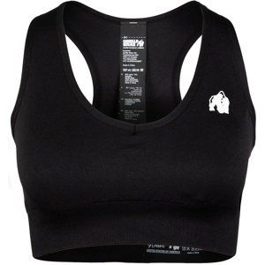 Gorilla Wear Bezešvá sportovní podprsenka Neiro Black - S/M