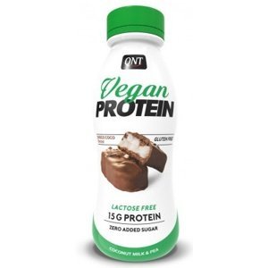 QNT Vegan Protein Shake 310 ml - čokoláda/kokos