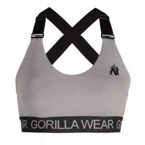 Gorilla Wear Colby sportovní podprsenka šedá - S