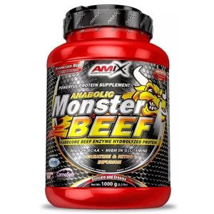 Amix Nutrition Amix Anabolic Monster Beef 90 Protein 1000 g - čokoláda + 3 x HydroBeef™ Peptide Protein vzorek ZDARMA