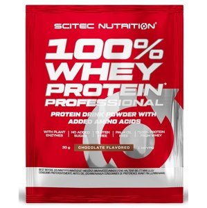 Scitec Nutrition Scitec 100% Whey Protein Professional 30 g - ledová káva