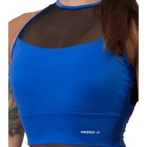 Nebbia FIT Activewear vyztužená sportovní podprsenka 437 modrá S