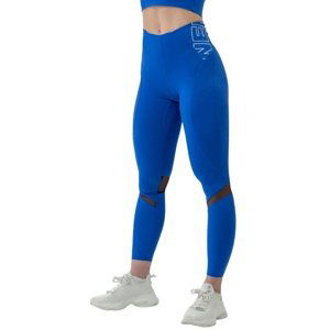 Nebbia FIT Activewear legíny s vysokým pasem 443 modrá L