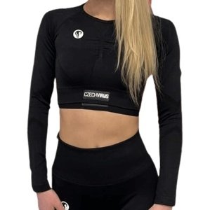 Czech Virus Crop Top černá - XS