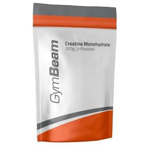 GymBeam 100% Kreatin monohydrát 500 g - citrón/limetka VÝPRODEJ (POŠK.OBAL)