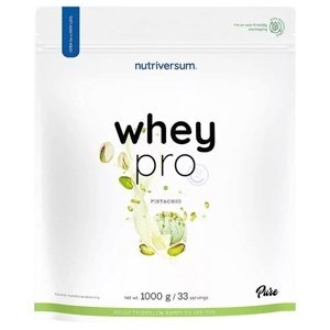 Nutriversum Whey Protein Pro 1000 g - pistácie + Vitamin C ZDARMA