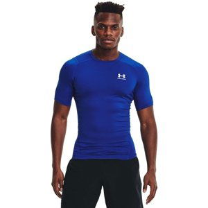 Pánské kompresní triko Under Armour HG Armour Comp SS - royal - 3XL - 1361518-400