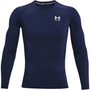 Pánské kompresní triko Under Armour HG Armour Comp LS - midnight navy - XL - 1361524-410