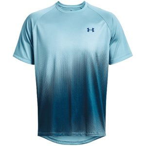 Pánské sportovní tričko Under Armour Tech Fade SS - blizzard - L - 1377053-490