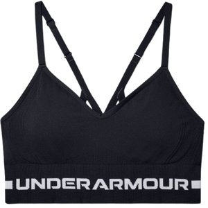 Dámská kompresní podprsenka Under Armour Seamless Low Long Bra - black - L - 1357719-001