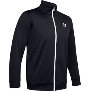 Pánská mikina/bunda Under Armour SPORTSTYLE TRICOT JACKET - black - S - 1329293-002