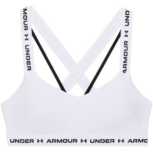 Dámská podprsenka Under Armour Crossback Low - white - XL - 1361033-100