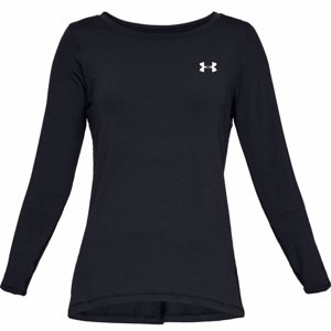 Dámské triko Under Armour HG Armour Long Sleeve - black - L - 1328966-001