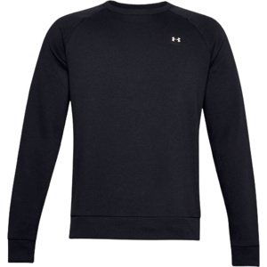 Pánská mikina Under Armour Rival Fleece Crew - black - XS - 1357096-001