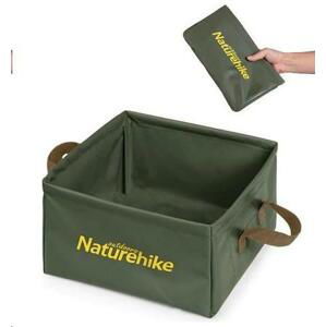 Naturehike skládací nádoba pro skladování/mytí 13l 250g - zelená